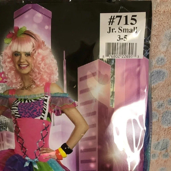 SHOW LISTING Dreamgirl Halloween Costume Jrs Hip Hop Queen - Picture 7 of 10